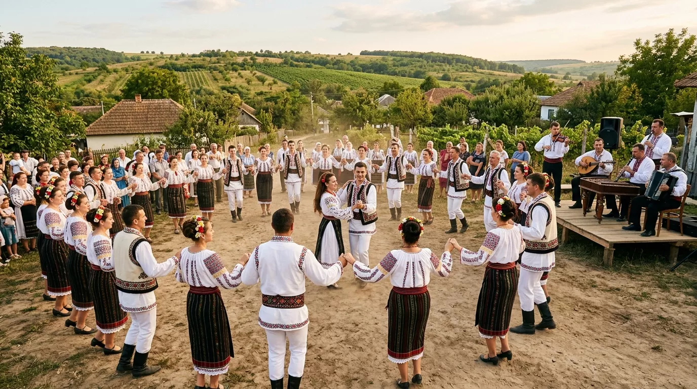 Молдавское хоро: история танца, музыка и региональные традиции